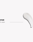 White cream swatch on a white background with 'Texture' and 'Rich cream' text.